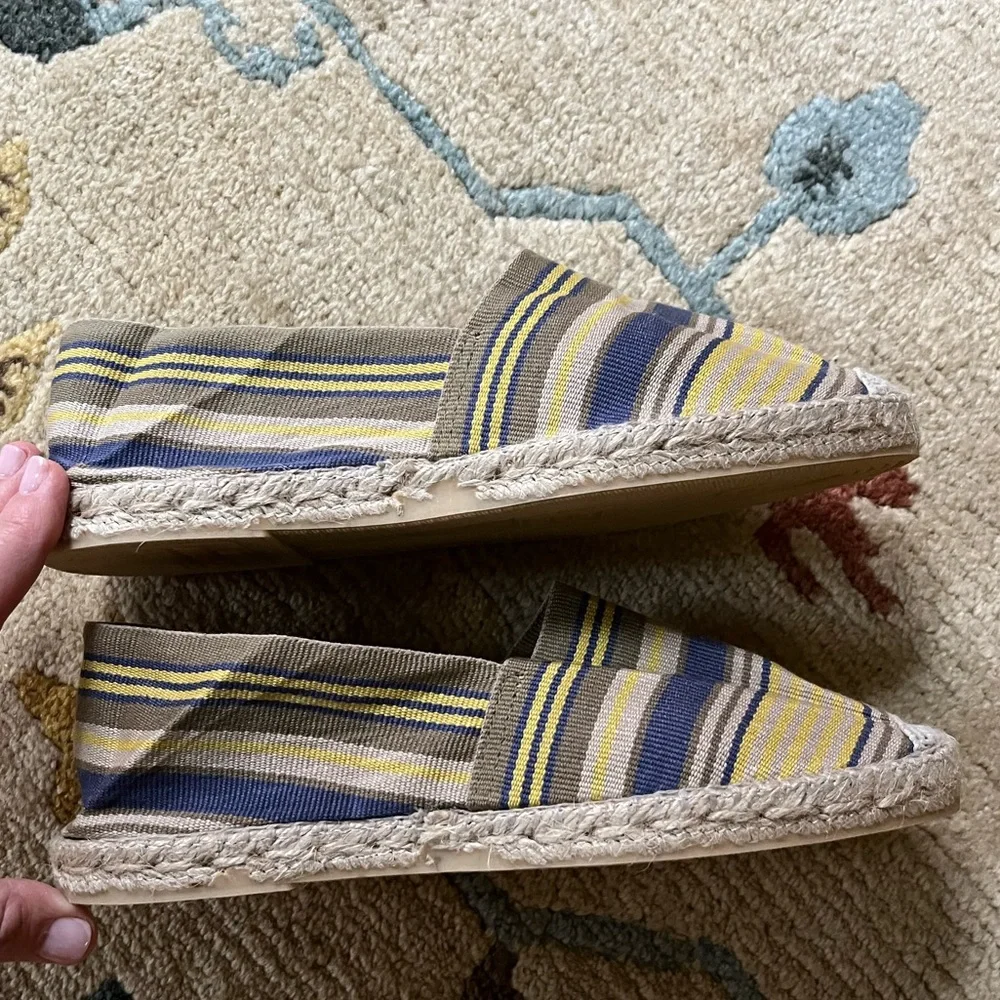 NEW Artiga Striped Espadrilles from France NWOT